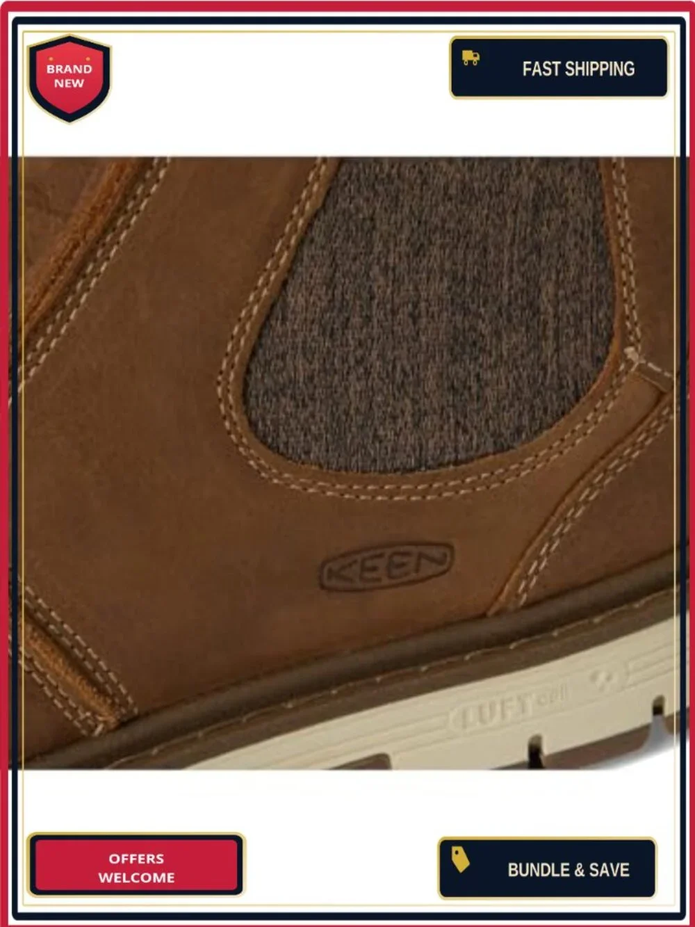 Leather Pull-On Chelsea Work Boots Safety Toe EH Rated